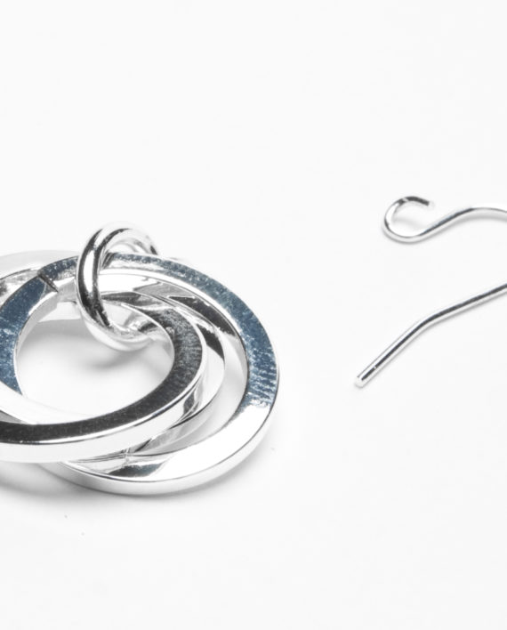 FCNR1051- Small Fish Hook Earring Converter Silver Example (5)